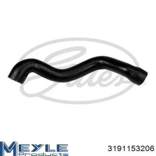 Шланг/патрубок радіатора охолодження, верхній 11531731319 BMW