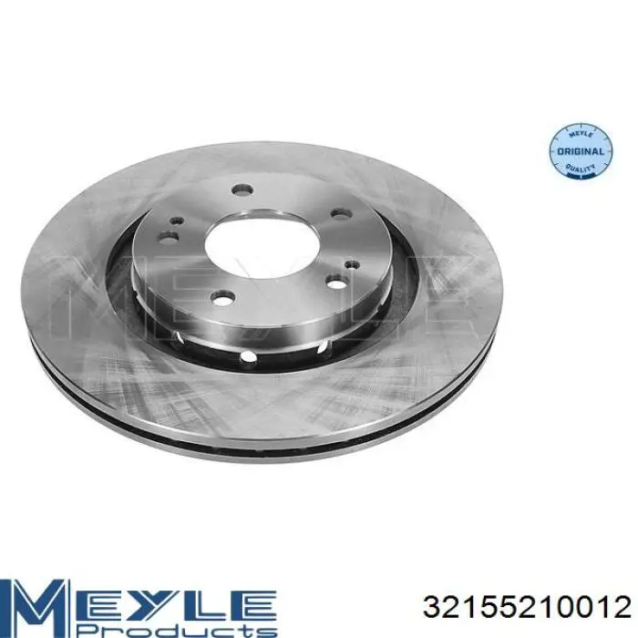32155210012 Meyle диск гальмівний передній