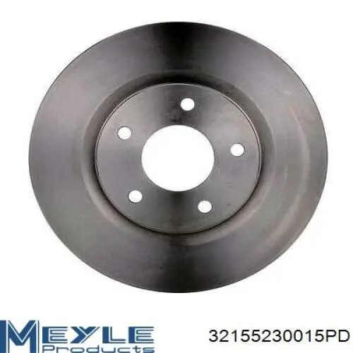 AR8369 Power Stop Гальмо дискове переднє
