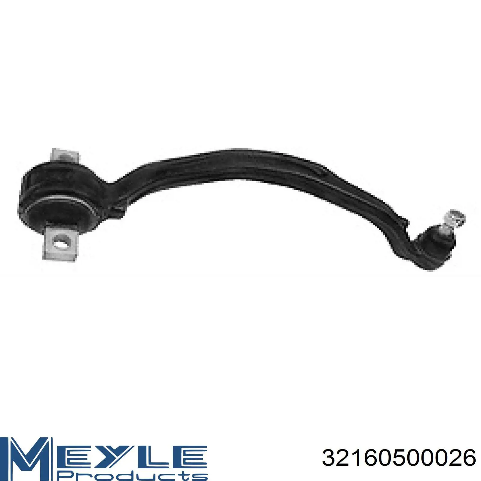 Важіль передньої підвіски нижній, правий Q0370147 Q-fix