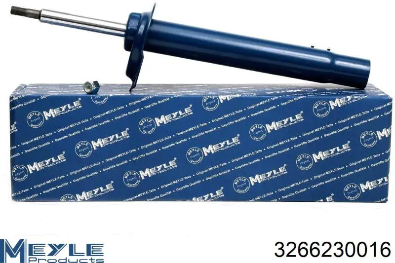 Амортизатор передній, правий Meyle 3266230016 ціна, від 54.99 USD