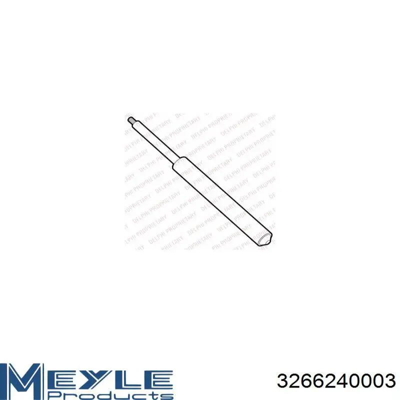 Стойка амортизатора передняя Meyle 3266240003 ціна, від 40.53 USD