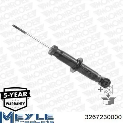 Амортизатор задній, правий Sachs 560120 ціна, від 62.39 USD