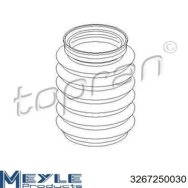 Амортизатор задній Meyle 3267250030 ціна, від 99.73 USD