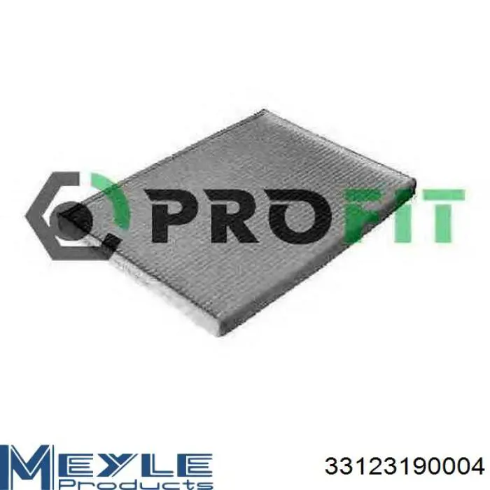 Купити 33123190004 Meyle Фільтр салону вугільний