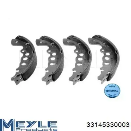Купити BD0118 AMP/Paradowscy Колодки гальмові задні, барабанні