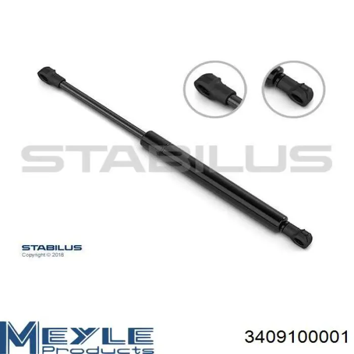 Амортизатор капота газовий Magneti Marelli GS0669 ціна, від 8.02 USD