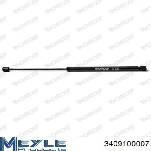 3409100007 Meyle Амортизатор кришки багажника / двері 3/5-ї задньої