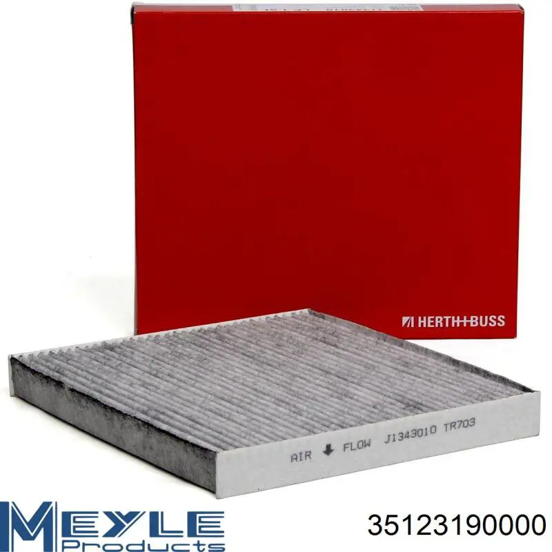 Фільтр повітряний обігрівача Meyle 35123190000 ціна, від 4.78 USD
