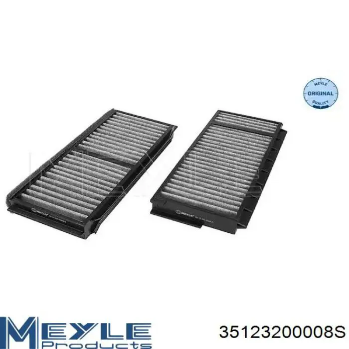 Купити 35123200008S Meyle Фільтр салону вугільний