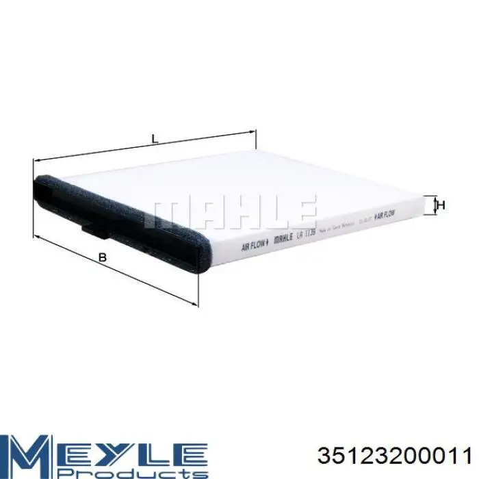 Фільтр салону IPCA620C Interparts