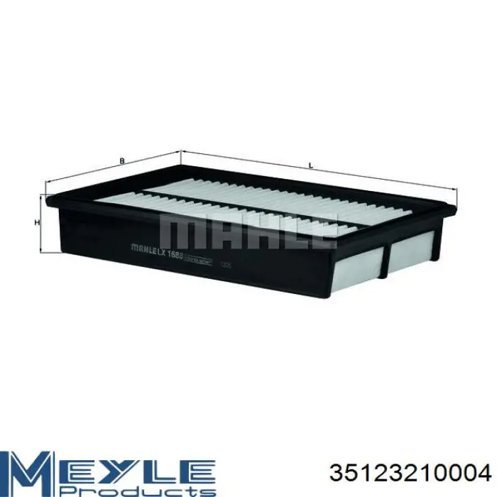 Елемент повітряного фільтра Rider RD1340LX1688 ціна, від 5.41 USD