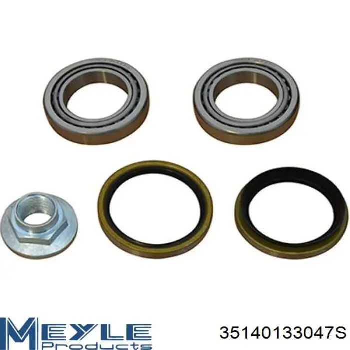 Комплект підшипник маточини передньої Starline LO00949 ціна, від 11.33 USD