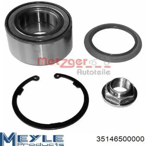 Комплект підшипник маточини передньої Sato Tech WB90203 ціна, від 18.16 USD