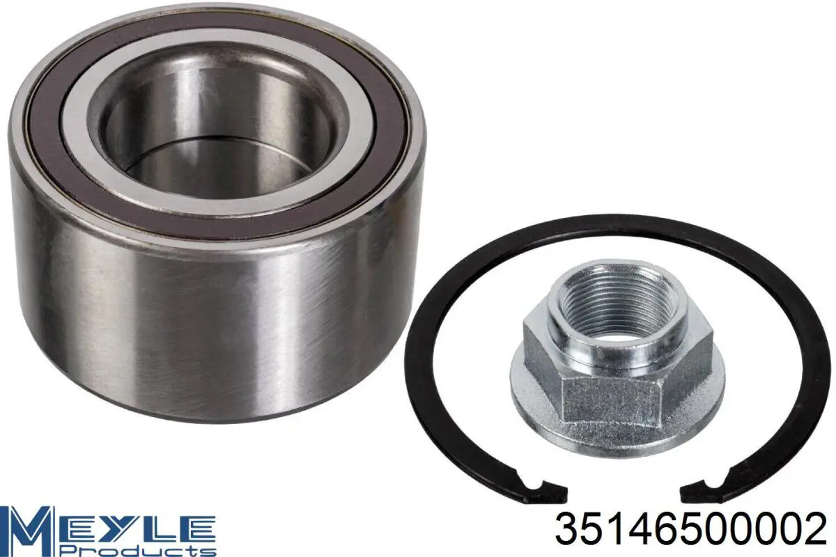 Комплект підшипник маточини передньої Meyle 35146500002 ціна, від 64.89 USD