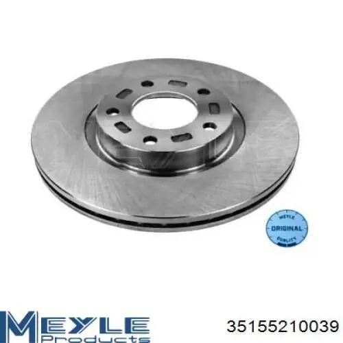 35155210039 Meyle диск гальмівний передній