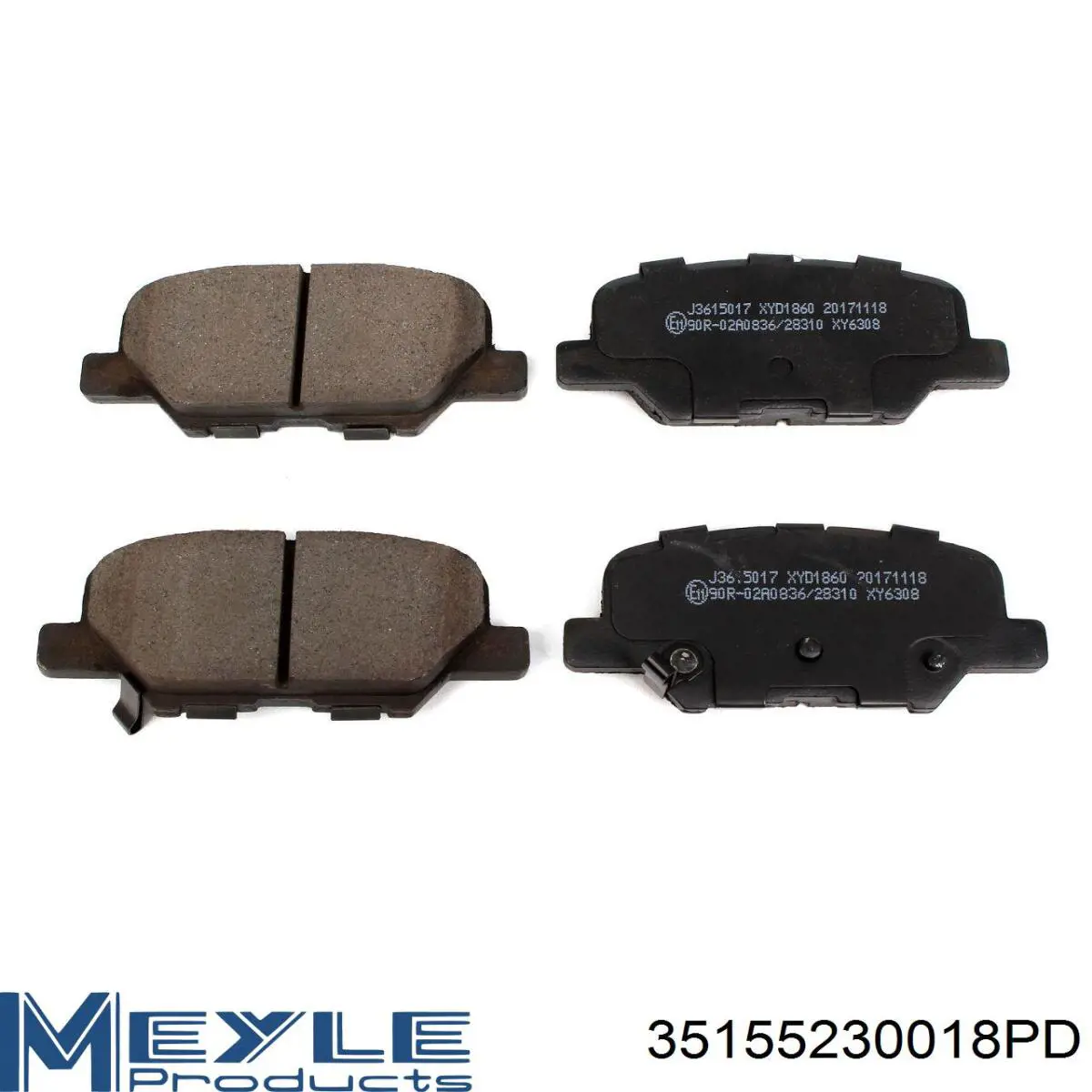 Задні дискові гальма Jurid/Bendix 563131JC ціна, від 44.03 USD