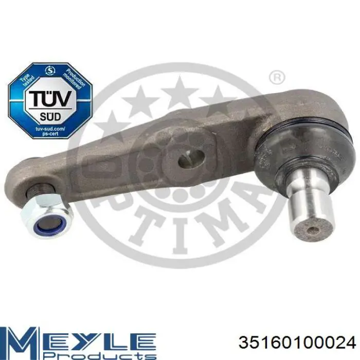 Кульова опора, нижня Meyle 35160100024 ціна, від 13.53 USD