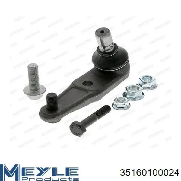 Купити 35160100024 Meyle Кульова опора, нижня