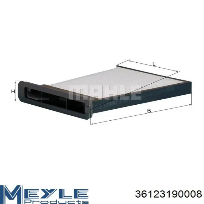 Фільтр повітряний обігрівача Interparts IPCA228 ціна, від 6.02 USD