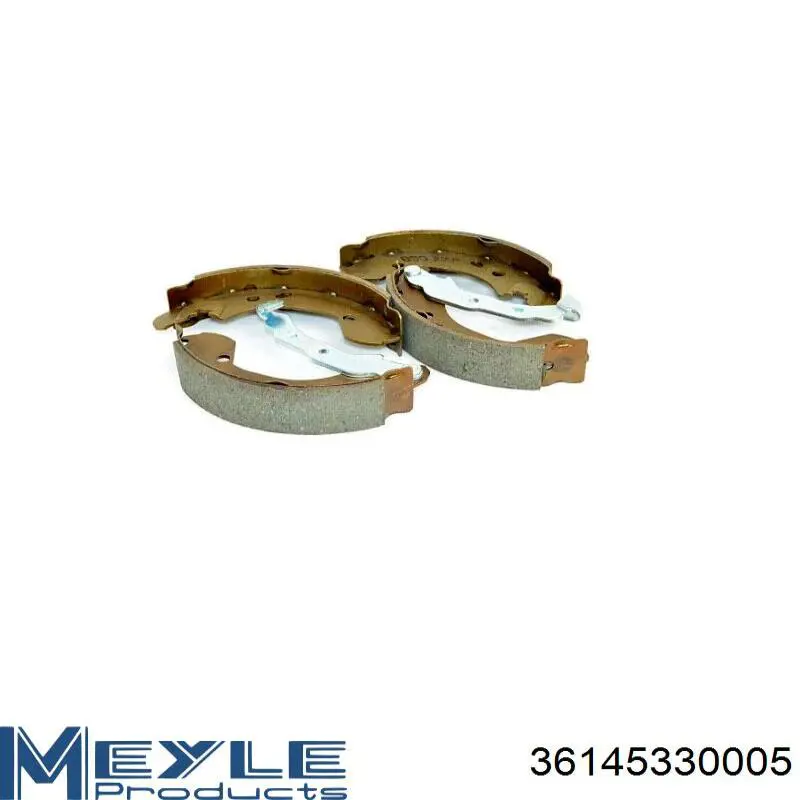 Колодки гальмові задні, барабанні C01056 ABE