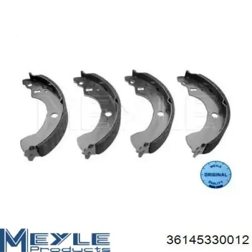 Купити BC08870 Starline Колодки гальмові задні, барабанні