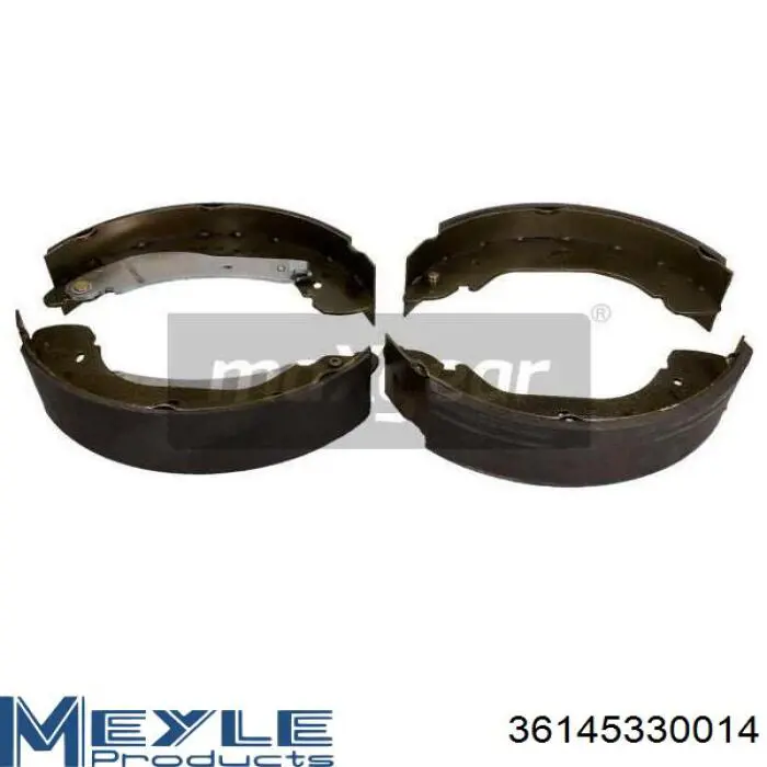 Колодки гальмові задні, барабанні Starline BC08730 ціна, від 41.92 USD