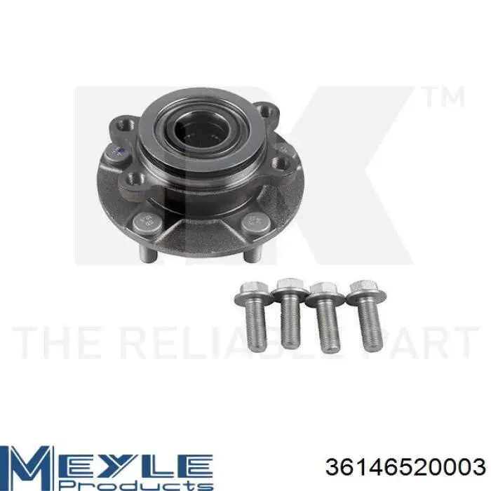 Купити 36146520003 Meyle Маточини передніх коліс