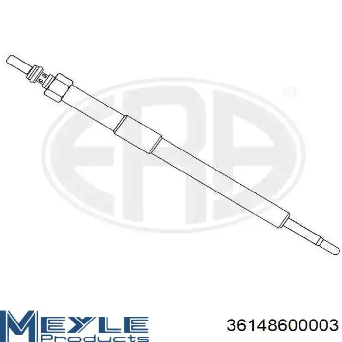 Свічка накалу IGP6503 Kavo Parts