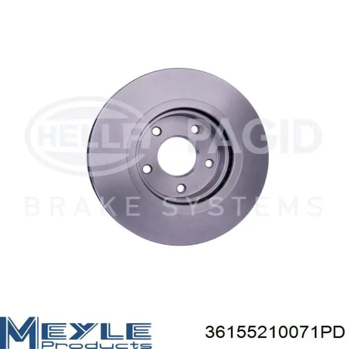Диск переднього гальма VALEO 672509 ціна, від 50.09 USD