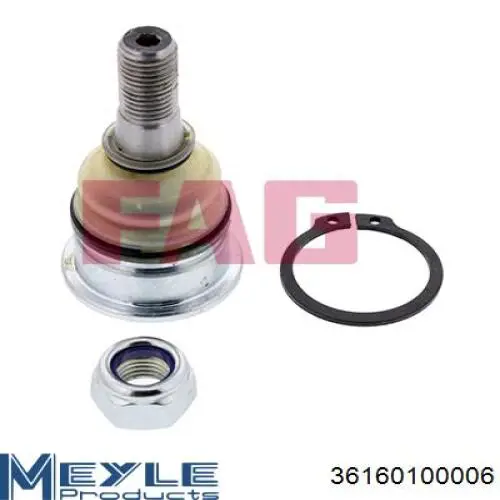 Кульова опора, нижня RL401604N Raiso