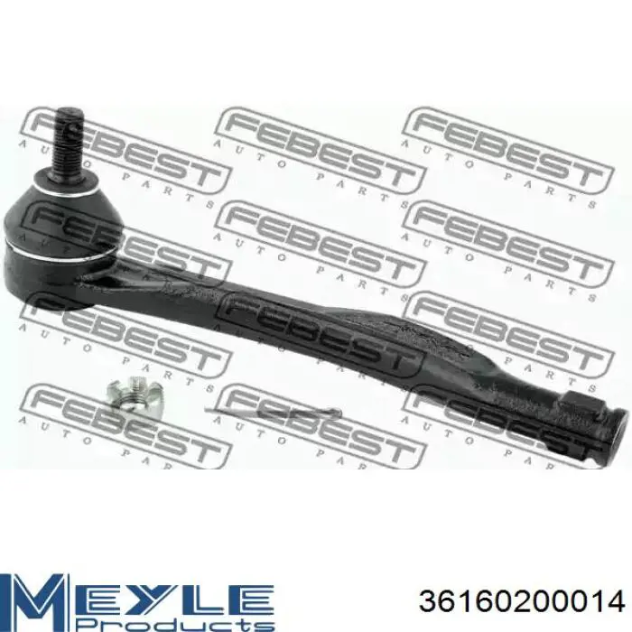 Рульовий наконечник RDD86401KA0A Rider