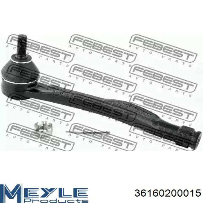 Наконечник рульовий Raiso RL852010N ціна, від 10.15 USD
