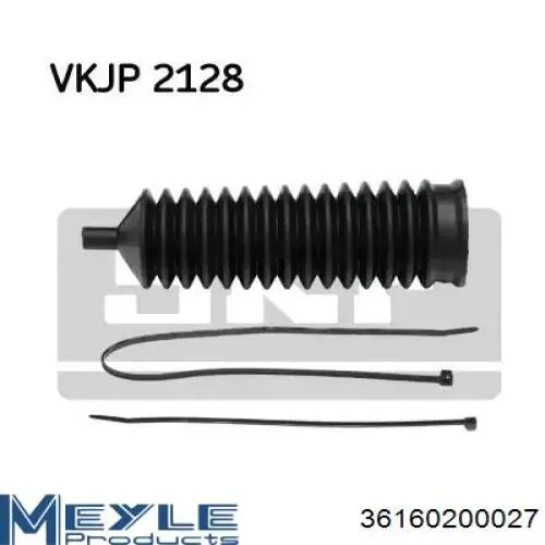 Накінечник рульової тяги, зовнішній Meyle 36160200027
