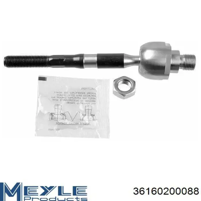 Накінечник рульової тяги, зовнішній Meyle 36160200088