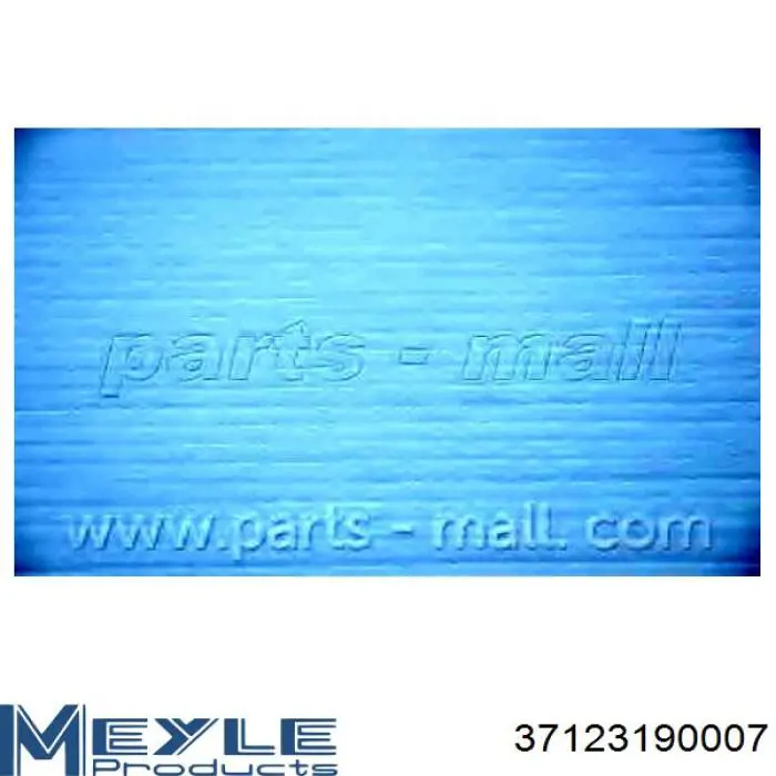 Фільтр повітряний обігрівача Meyle 37123190007 ціна, від 4.79 USD