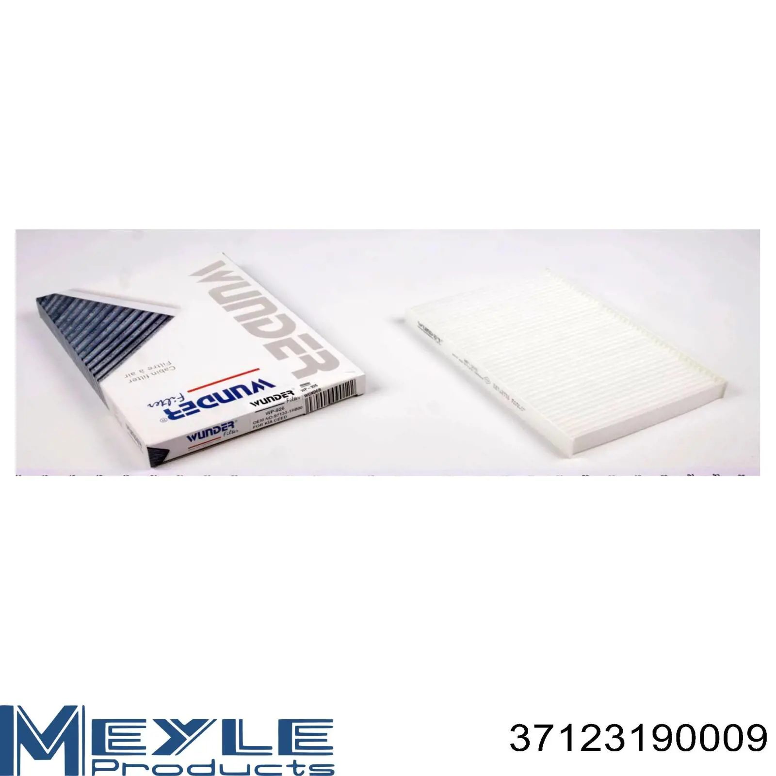 Купити 37123190009 Meyle Фільтр салону вугільний