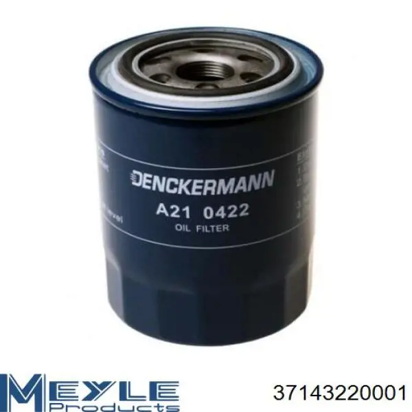 Масляний фільтр двигуна Meyle 37143220001 ціна, від 7.70 USD