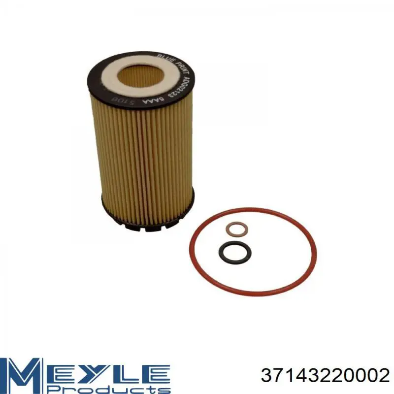 Купити 37143220002 Meyle Фільтр очищення масла відцентровий