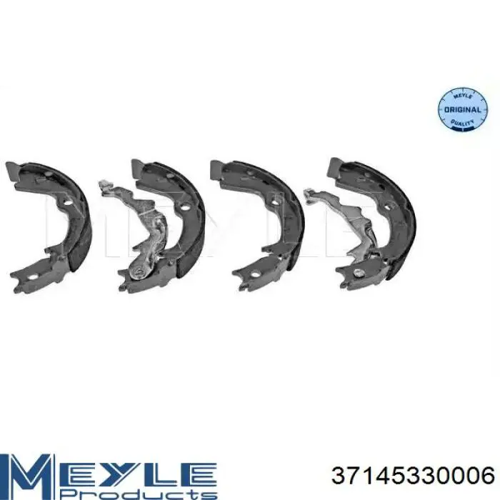 Колодки ручника DA414 Dafmi