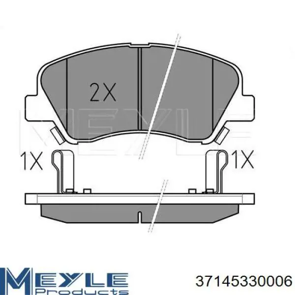 Колодки ручника / стоянкового гальма Dafmi DA414 ціна, від 12.68 USD