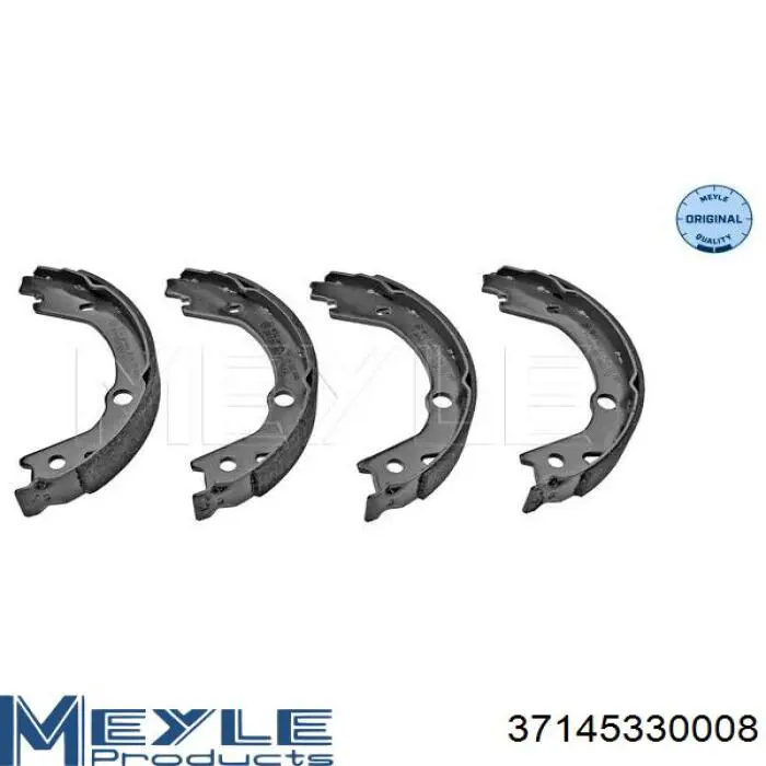 Колодки ручника SW582 Carlite