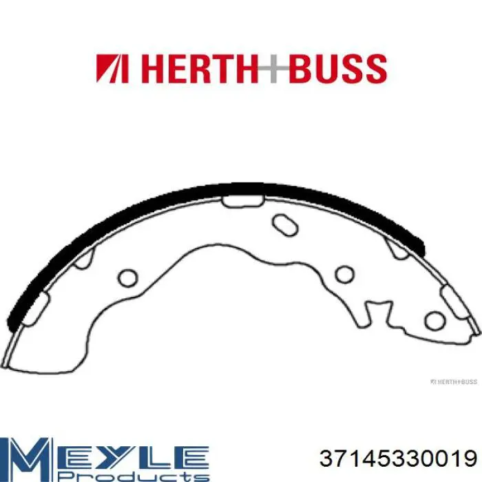 Купити FLH01 Hankook Frixa Колодки гальмові задні, барабанні