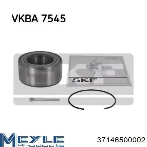 Підшипник ступиці 37146500002 Meyle