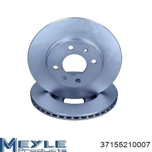 Диск переднього гальма Meyle 37155210007 ціна, від 25.00 USD