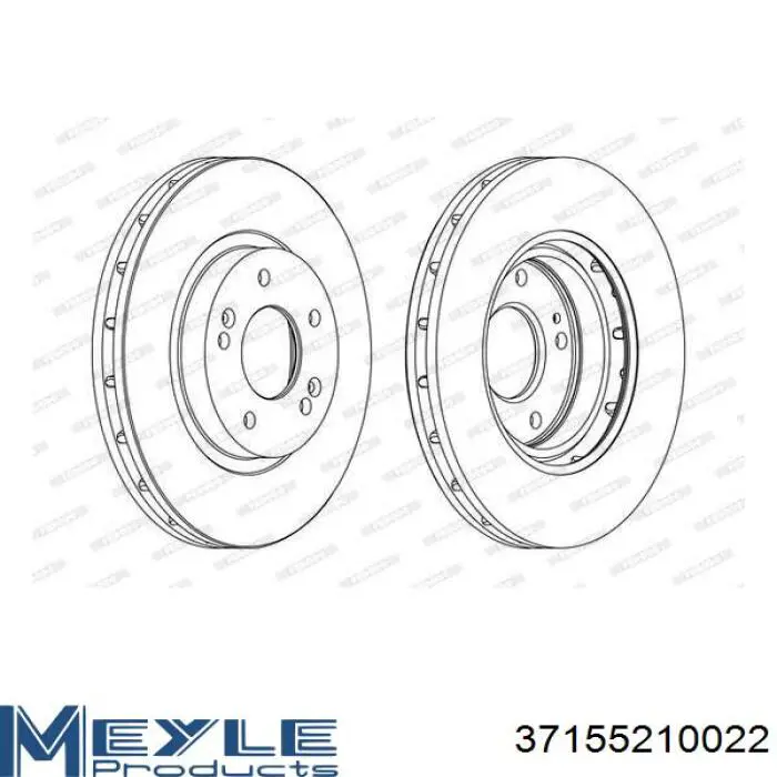 Диск переднього гальма Samko H2006V ціна, від 40.88 USD