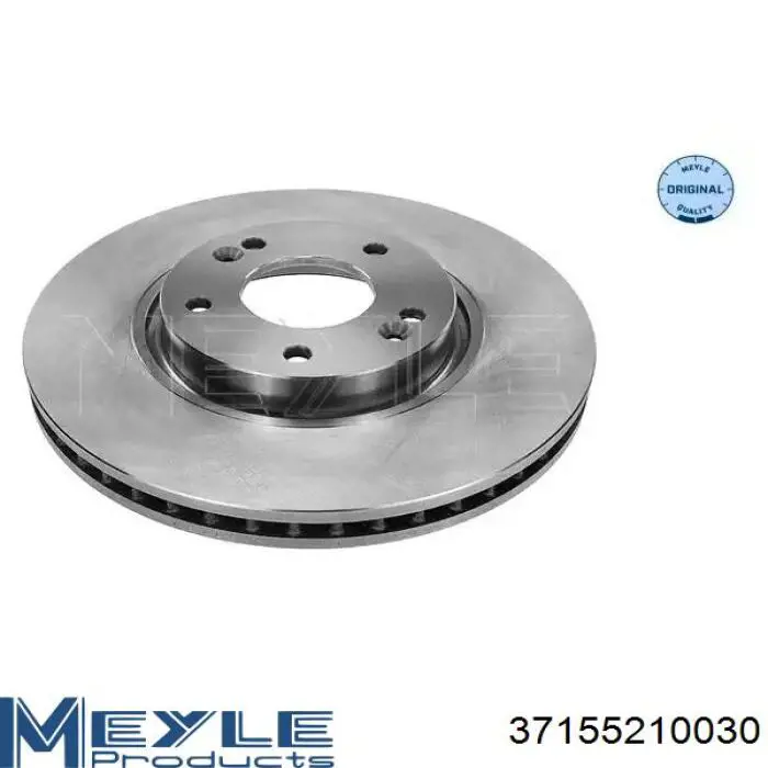Диск переднього гальма Meyle 37155210030 ціна, від 46.12 USD