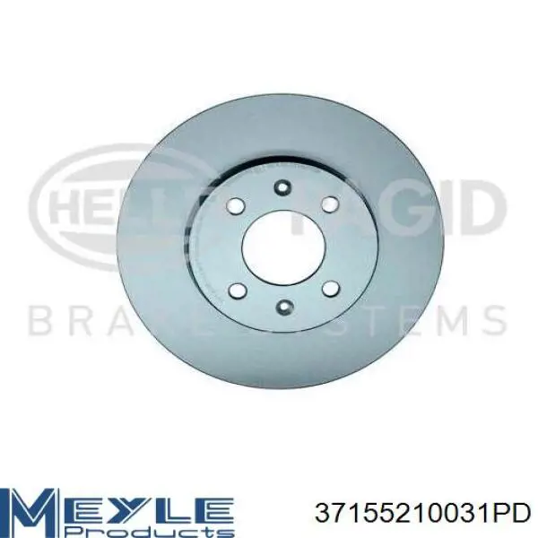 Диск переднього гальма Meyle 37155210031PD ціна, від 31.39 USD