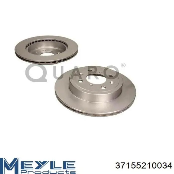 Диск переднього гальма Brembo 9954510 ціна, від 21.59 USD