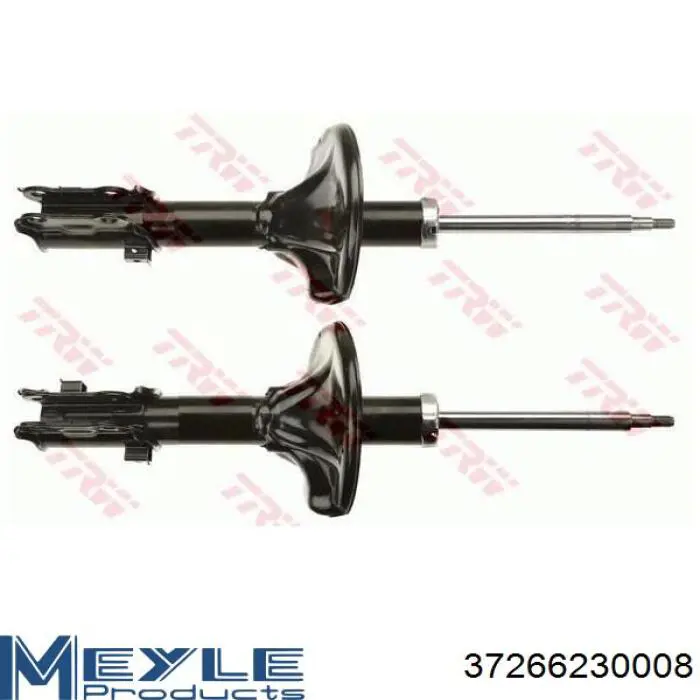 Амортизатор передньої підвіски, лівий Meyle 37266230008 ціна, від 46.64 USD